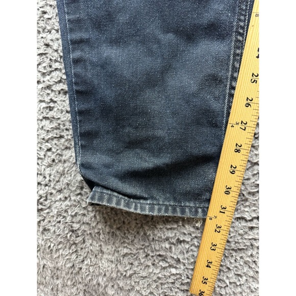 Vintage Y2K Rocawear Baggy Straight Fit Denim Jeans Dark Blue Mens Size 36‎ - Picture 15 of 16